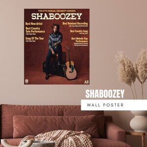 Shaboozey Poster – 18"x24" Premium Gloss Print 🎸🤠